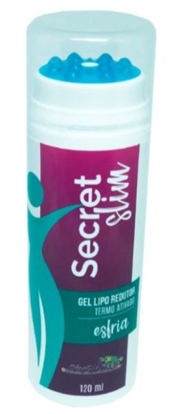 Gel lipo redutor 2 em 1  SECRET SLIM (com massageador)
