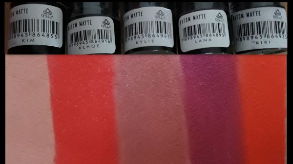 Batons DALLA MAKEUP Linha Intense